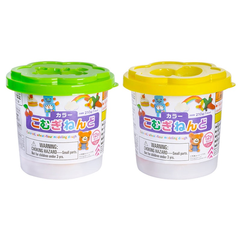 Colored Wheat Flour Modeling Dough