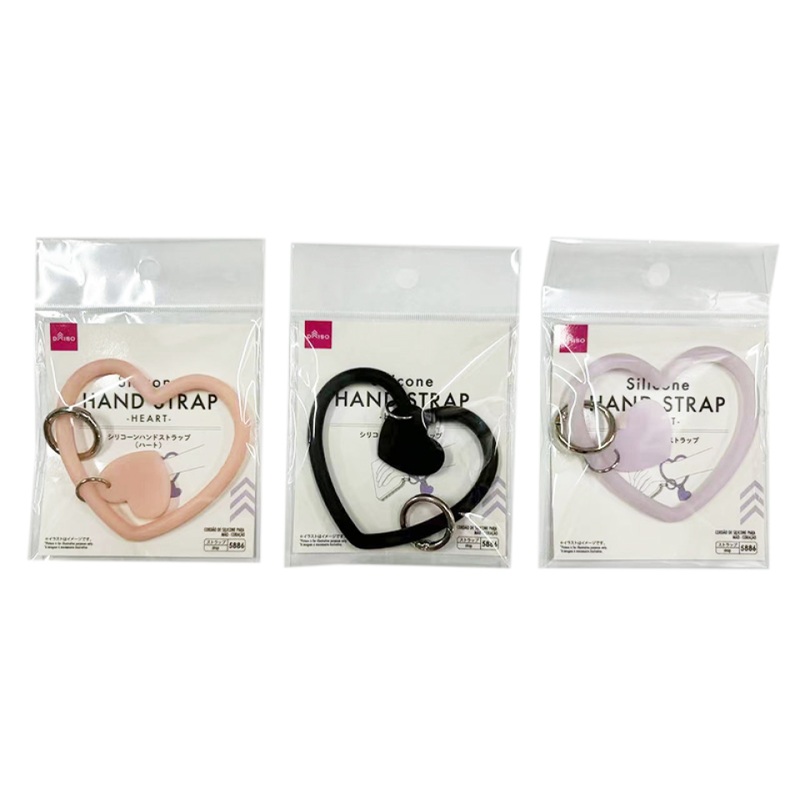 Silicone Hand Strap Heart