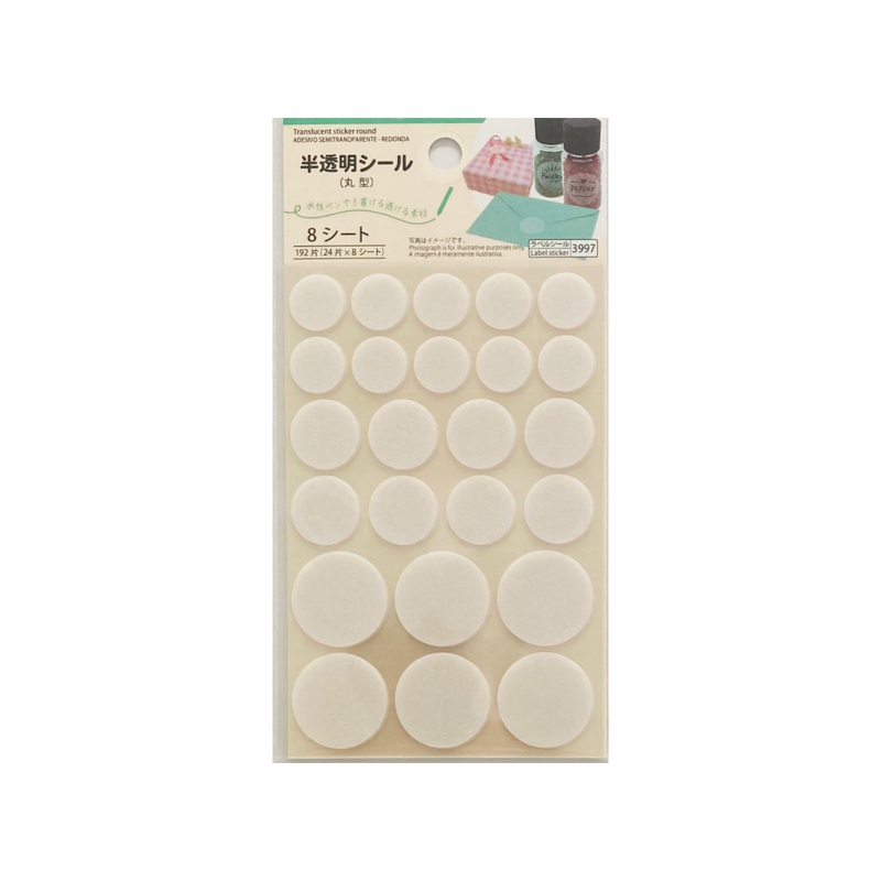 Translucent Sticker Round