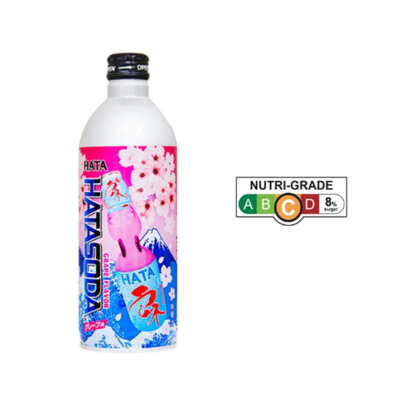 Hatakousen Hatasoda Grape 500ml