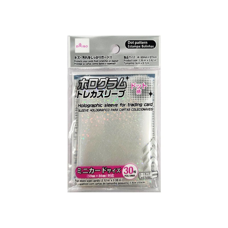 Holographic Sleeve for Mini Size Trading Card Dots
