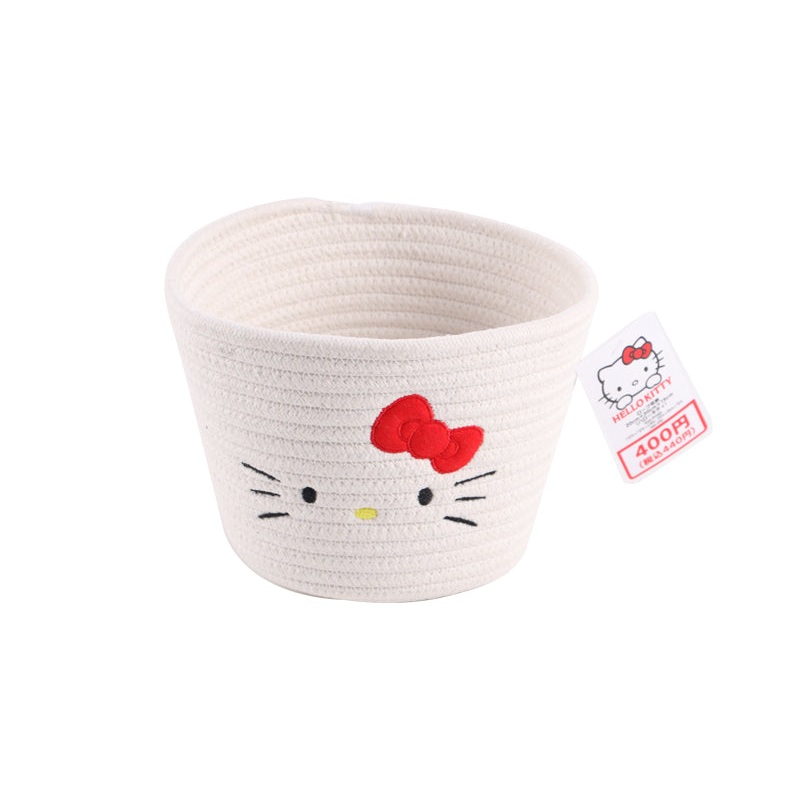 Rope Storage 20cm x 20cm x 15cm Hello Kitty