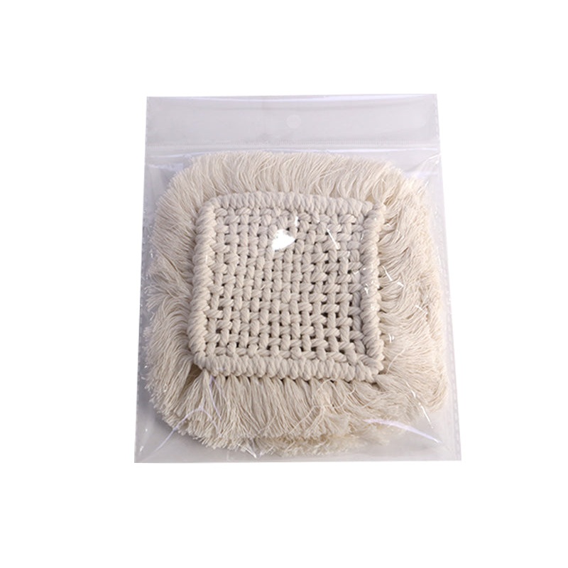 Rope Woven Mini Mat Square