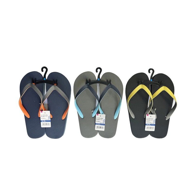 Beach Sandals Plain Strap Bicolor EU 41-44