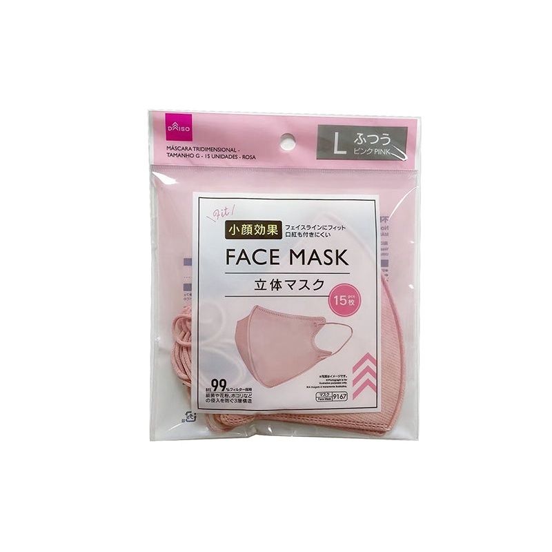 Face Mask L Pink