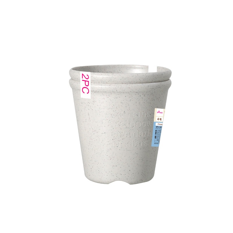 Flowerpot 12cm Round 2pcs