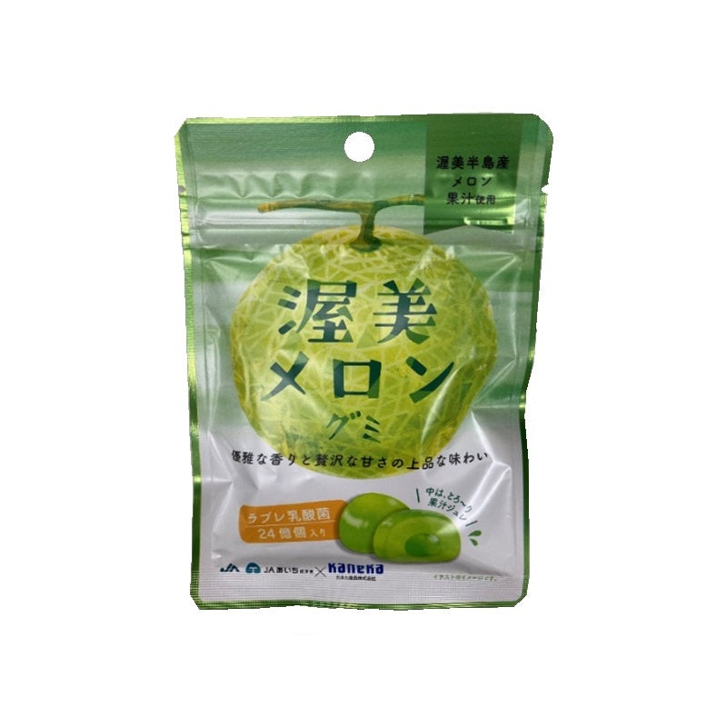Kaneka Atsumi Melon Gummy with Lactic Acid Bacteria 40g