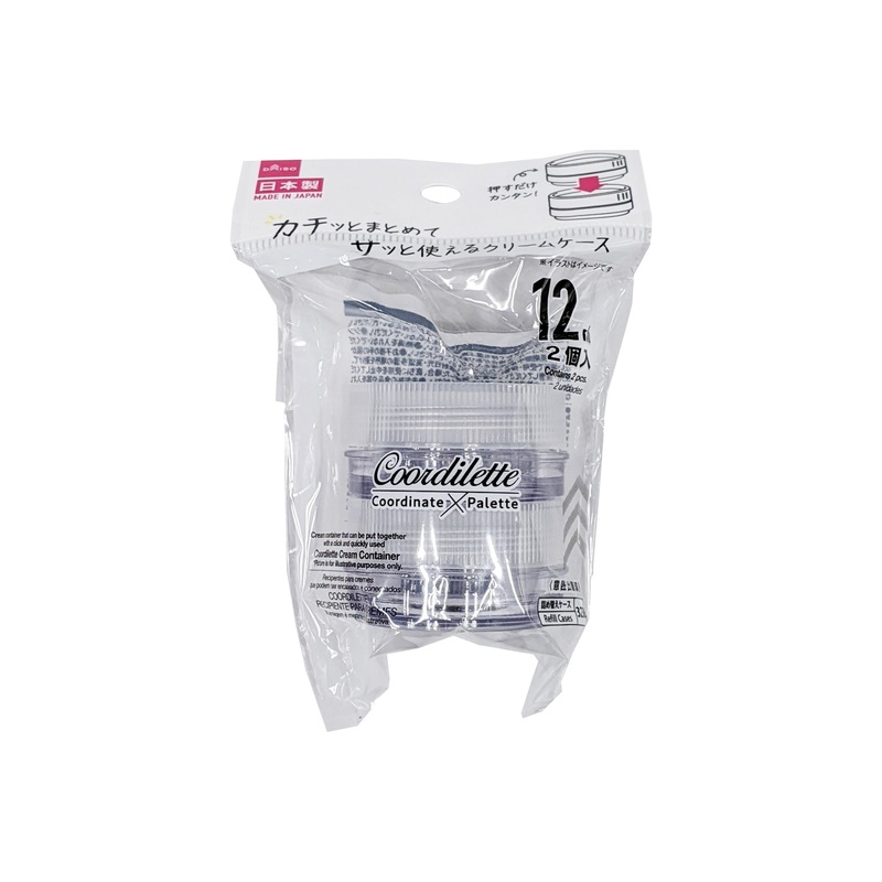 Coordilette Cream Container 12ml Clear