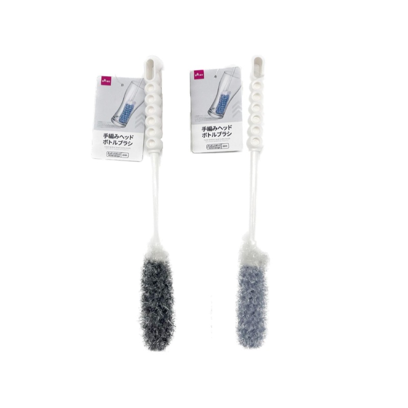 Hand-Knitted Head Bottle Brush