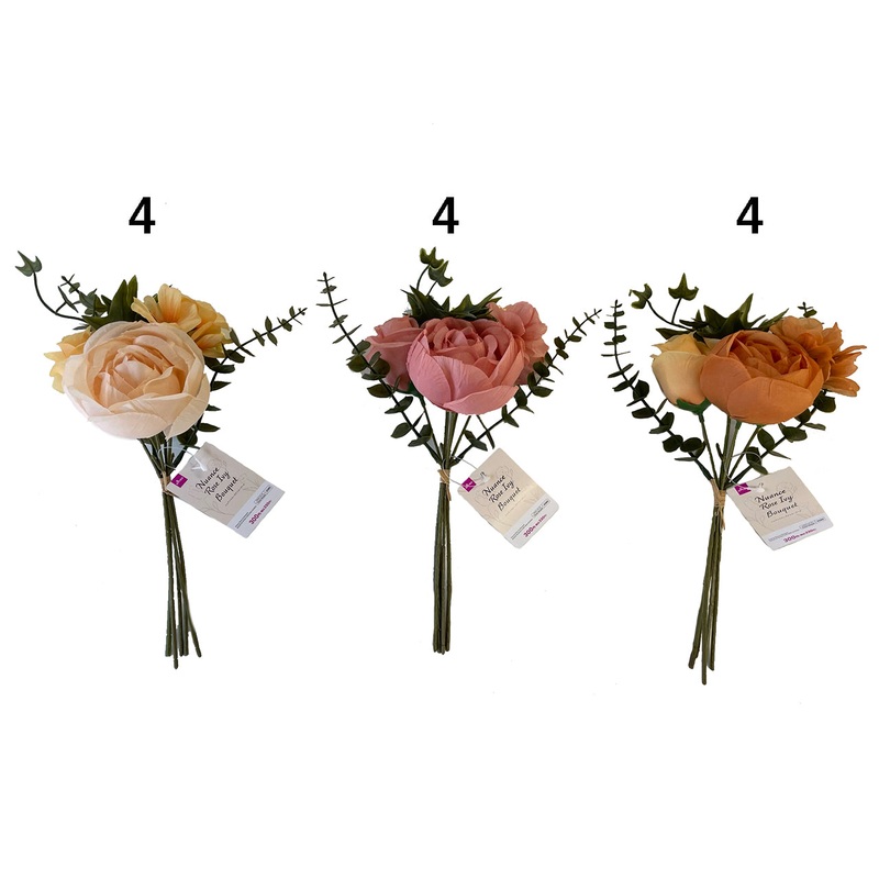 Nuance Rose Ivy Bouquet