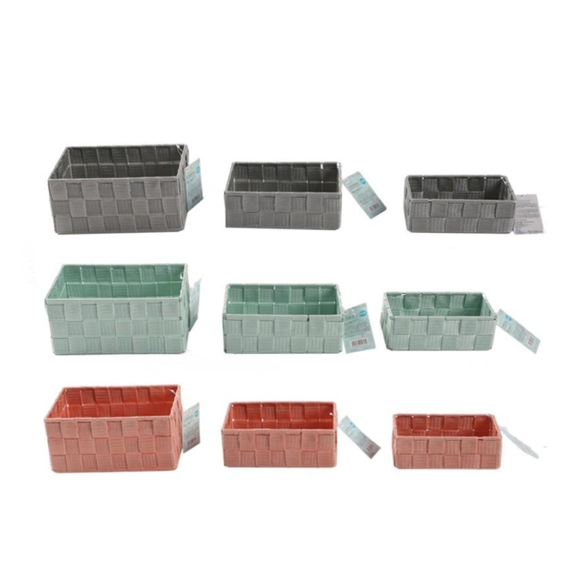 PP Storage Basket Three Assorted Sizes