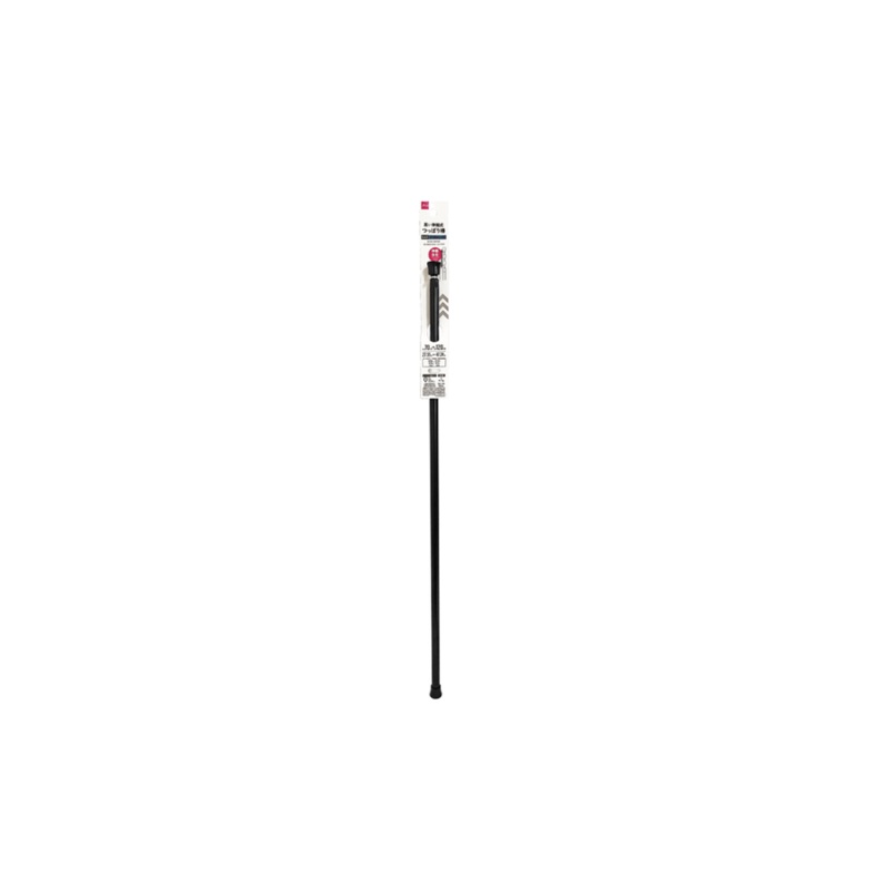 Black Extendable Rod 70cm to 120cm