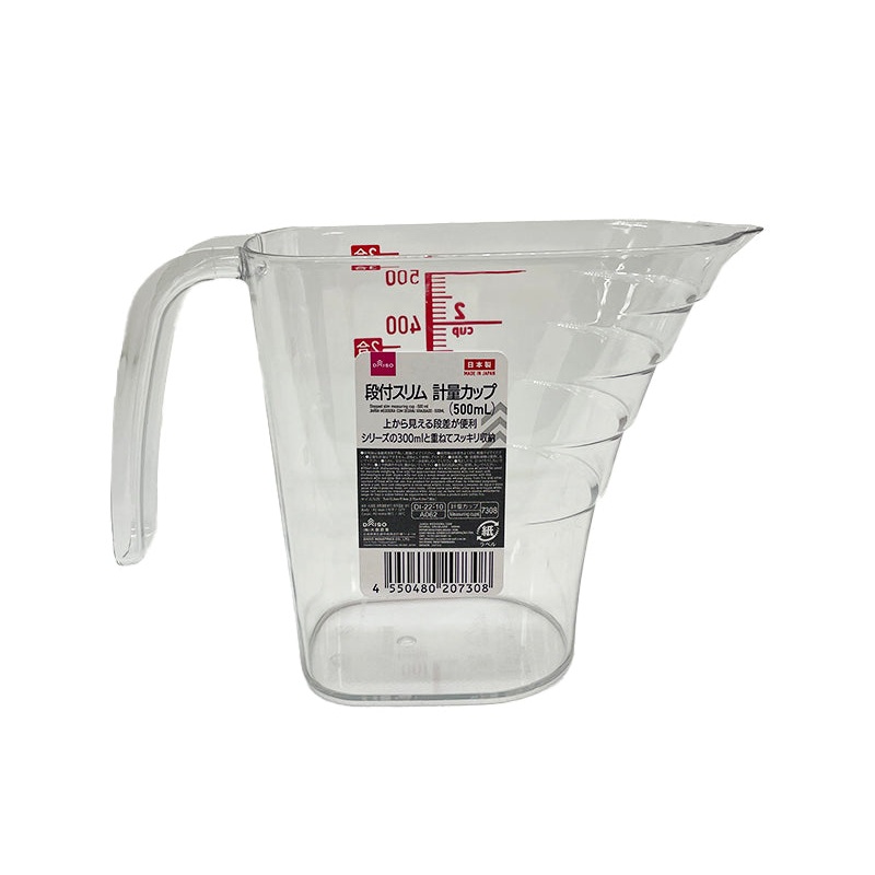 Stepped slim measuring cup - 500 ml-