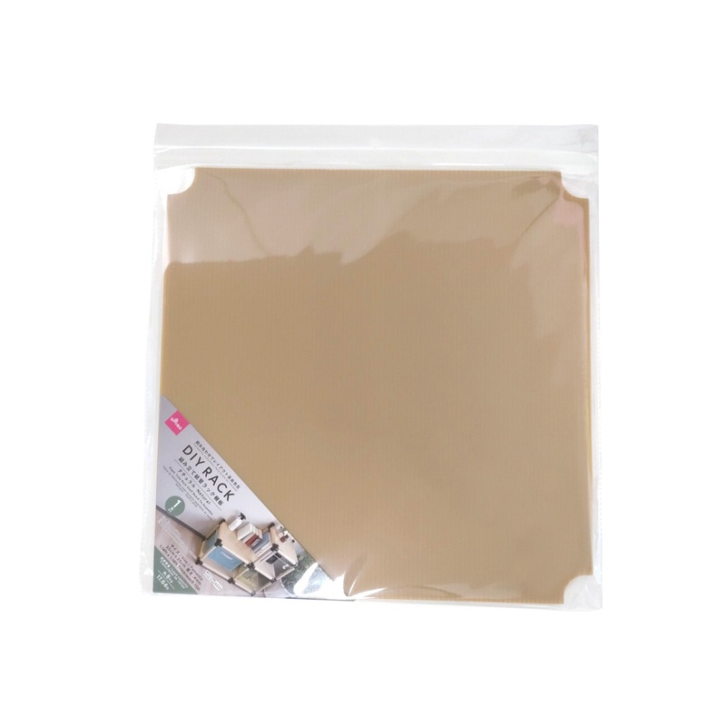 Paper Tube Rack Shelf Board to Assemble Natural 1.14 ft x 1.14 ft