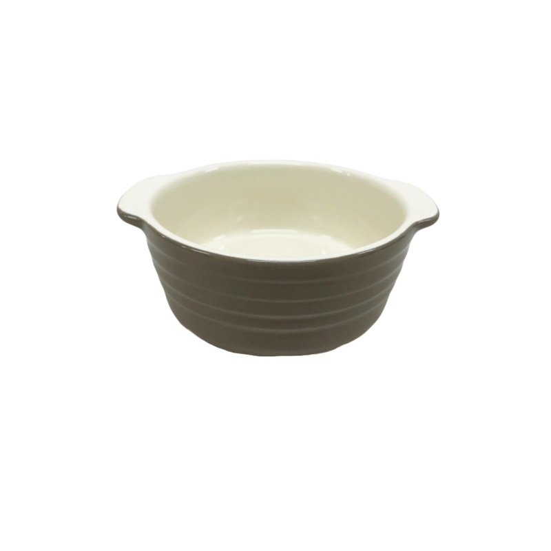 Round Baking Dish French Style Shade Grey 12.5cm