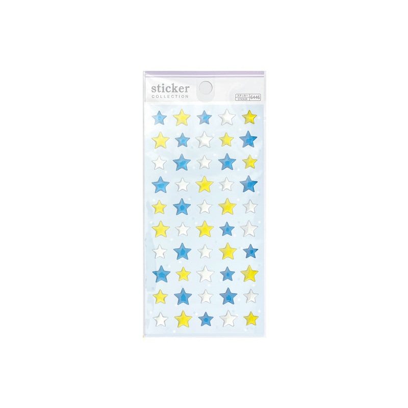 STICKER METALLIC STAR