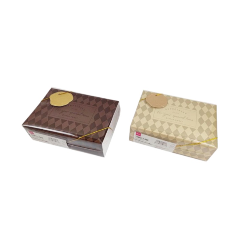 Truffle Box with Tag for Six