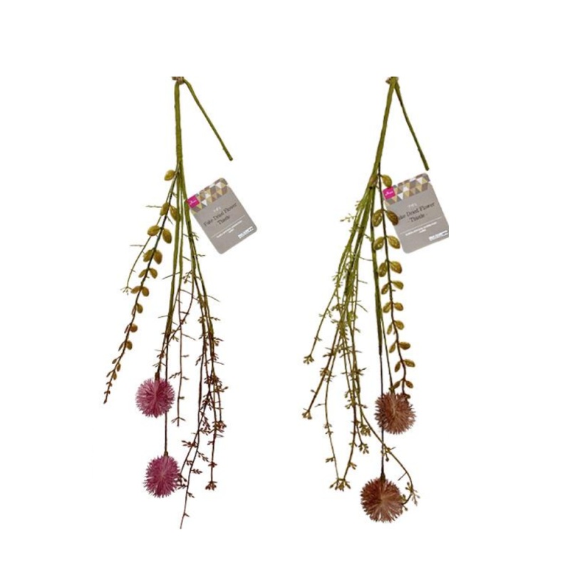 Fake Dried Flower Thistle
