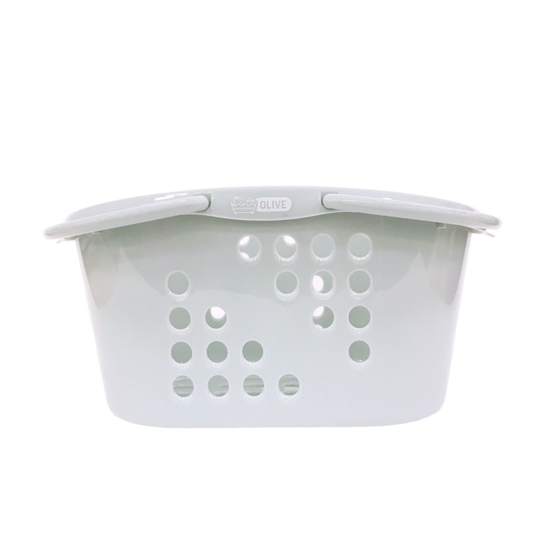 Handy basket (Olive Fountain blue 9.37in x 6.85in x 4.56in)