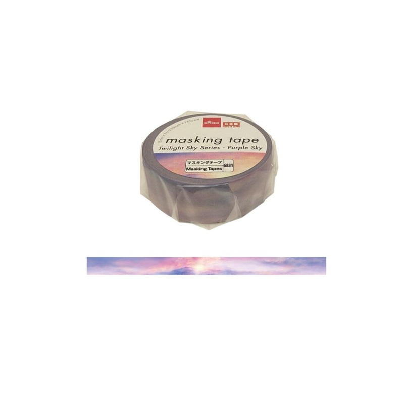 Masking Tape Twilight Sky Series Purple Sky