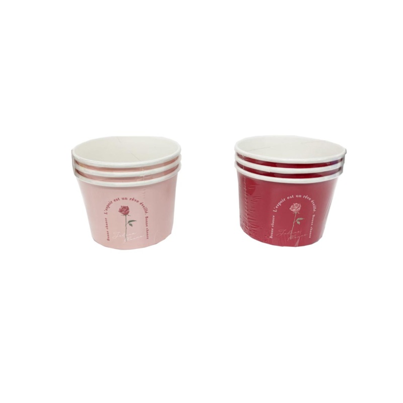 Paper Gift Cup Fleur 240ml