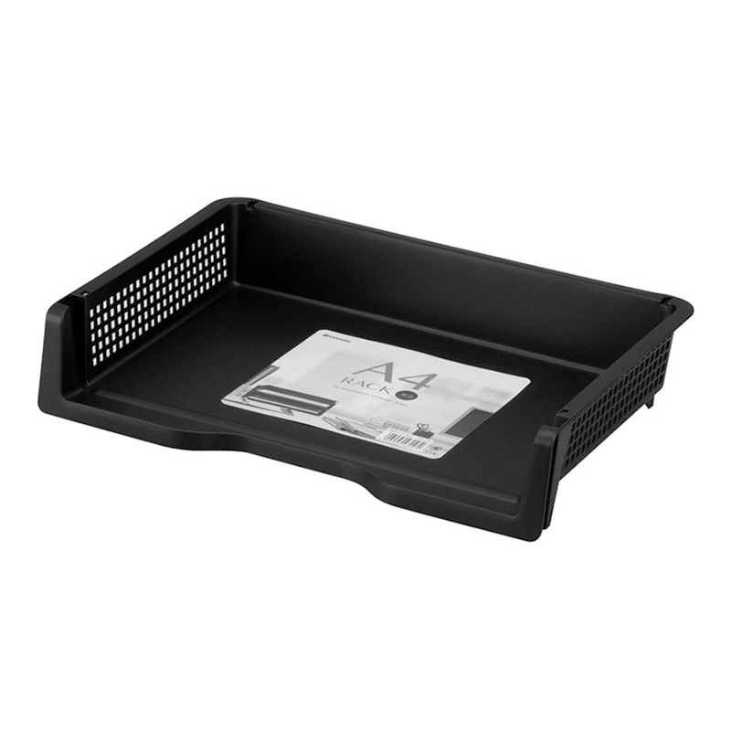 Plastic A4 Rack Side Black