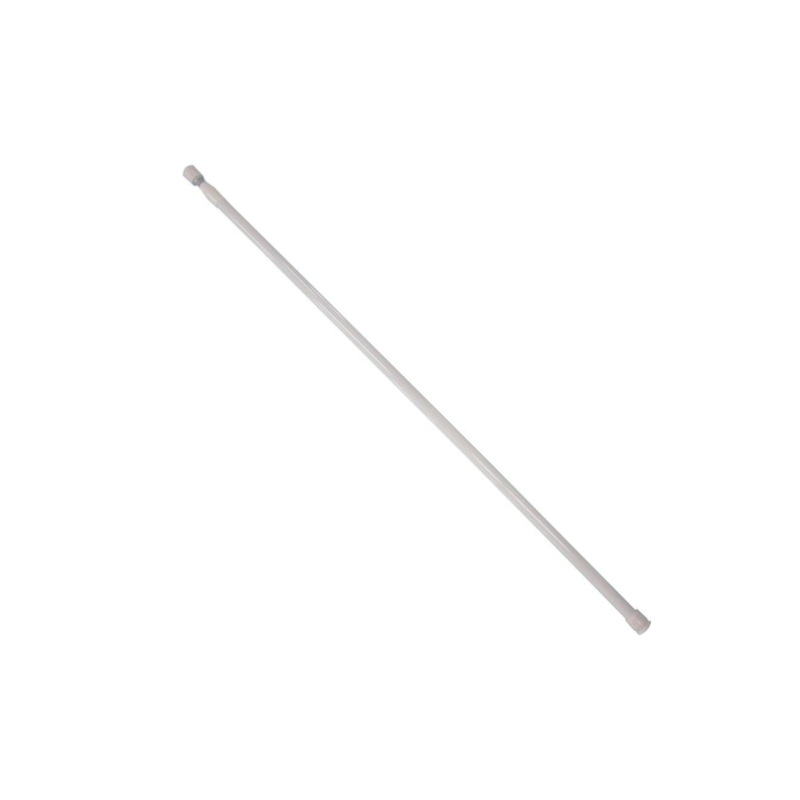 Spring Tension Rod White 120cm-190cm