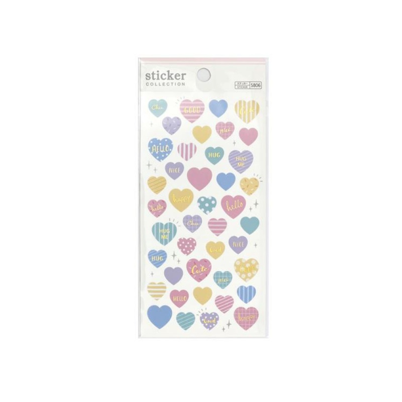 Sticker Heart with Logo