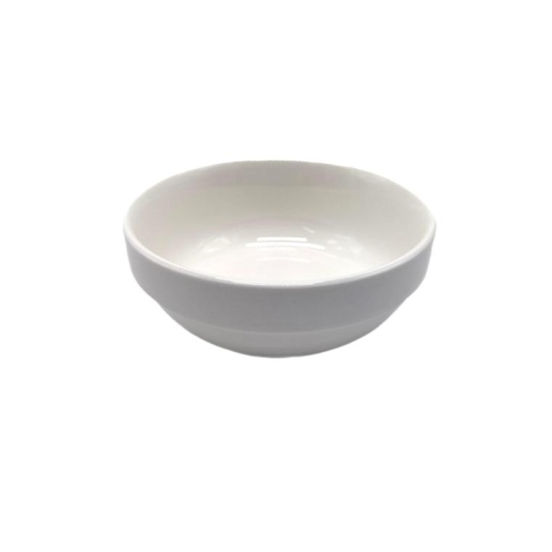 White Stackable Bowl Round 12.5cm