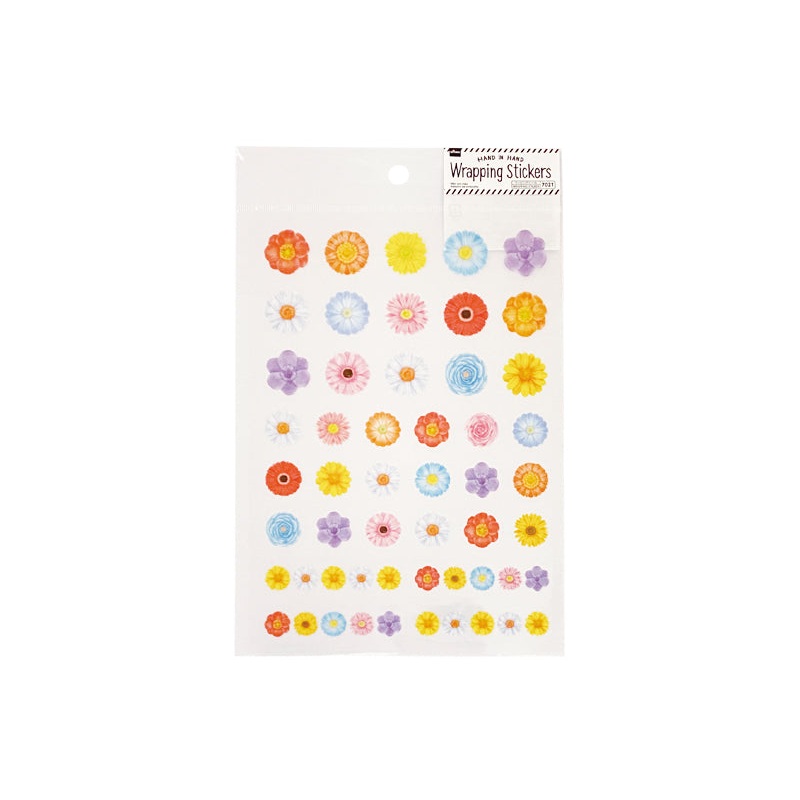 Wrapping Sticker Flower
