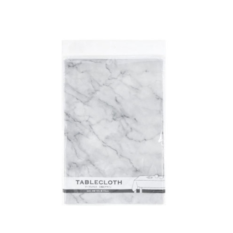 Tablecloth Marble Design Blue/Grey