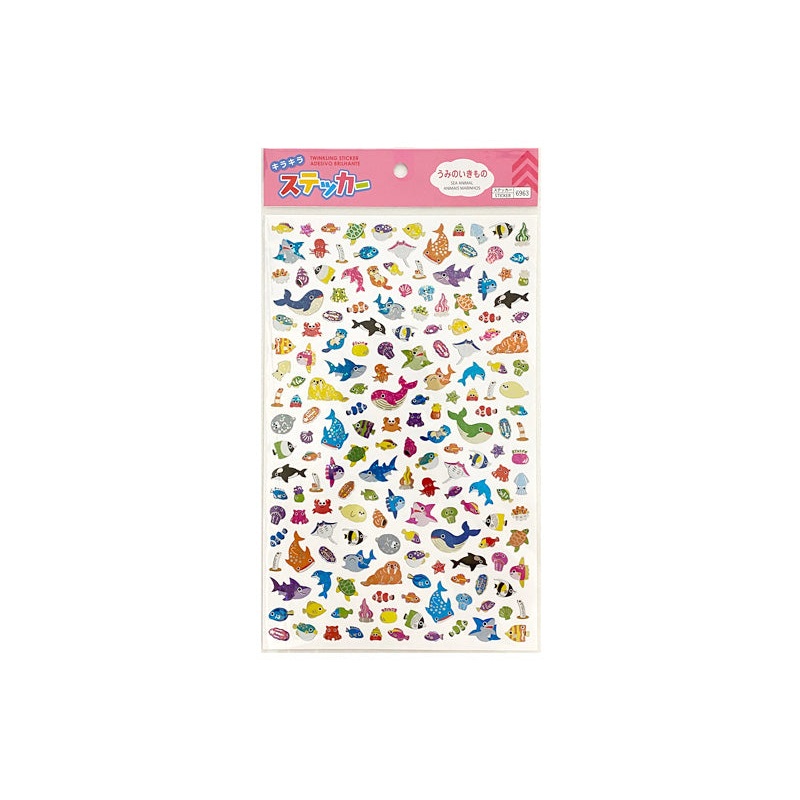 TWINKLING STICKER SEA ANIMAL