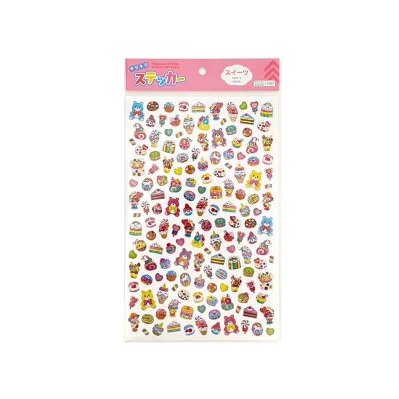 Twinkling Sticker Sweets