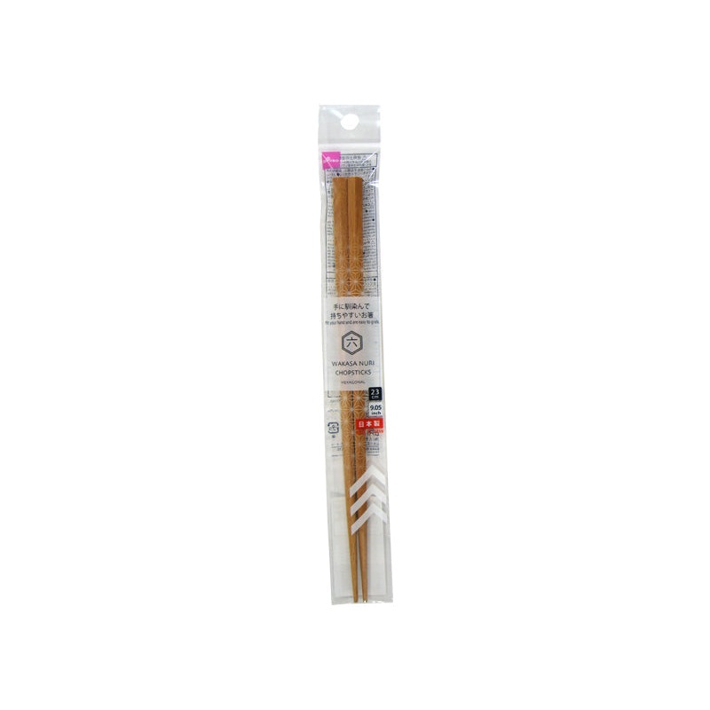 Chopsticks Hexagonal Beech 23cm