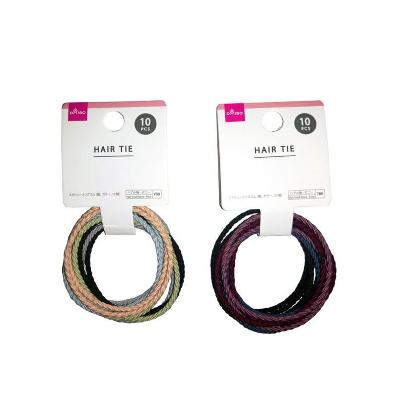 Screw Ring Elastic Slim Color
