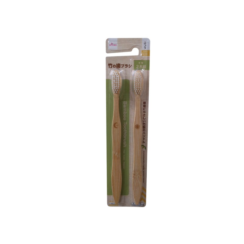 Bamboo Toothbrush Flat Regular