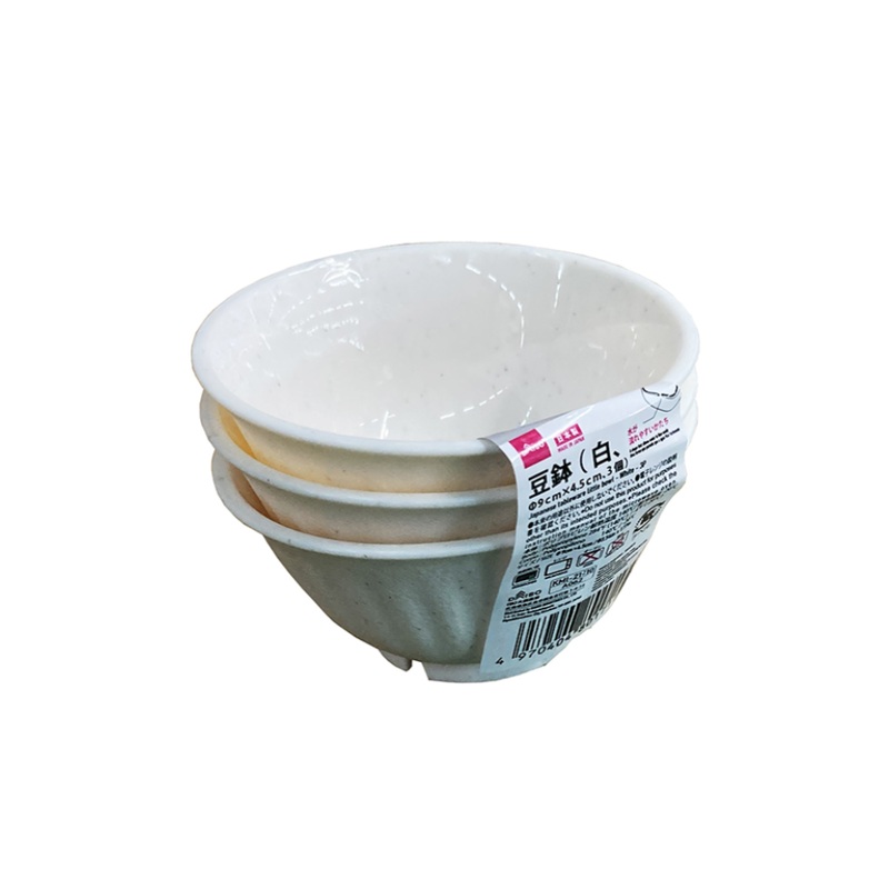 Japanese Tableware Little Bowl White 3.54in x 1.77in