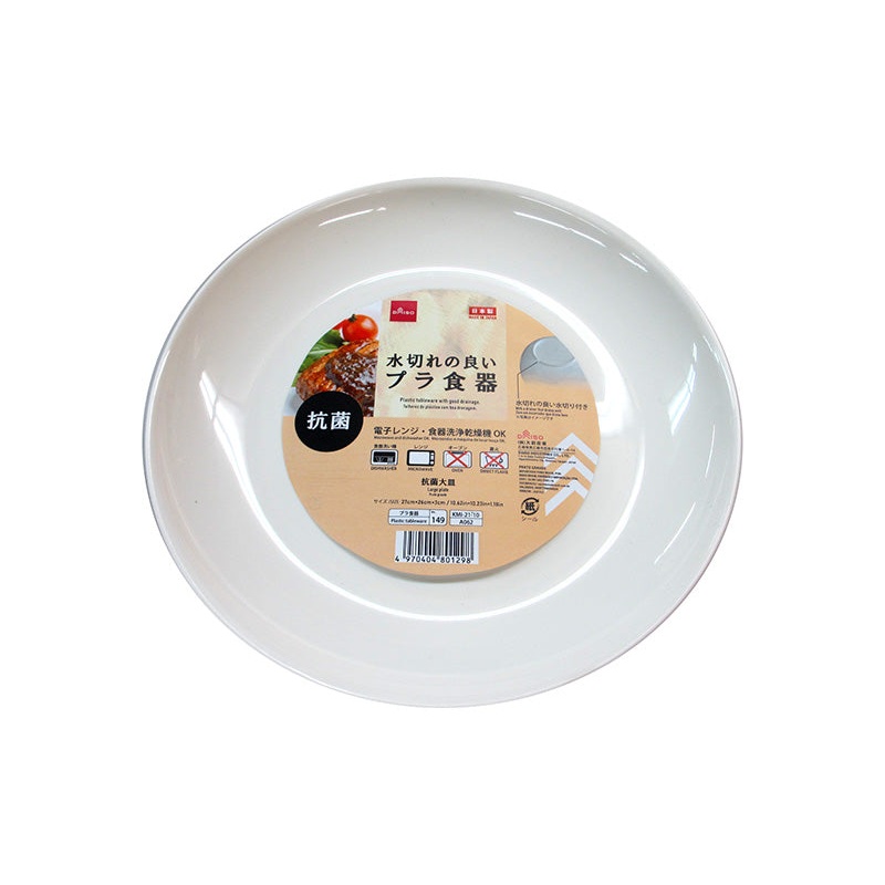 Large Plate 10.59in x 10.23in x 1.25in