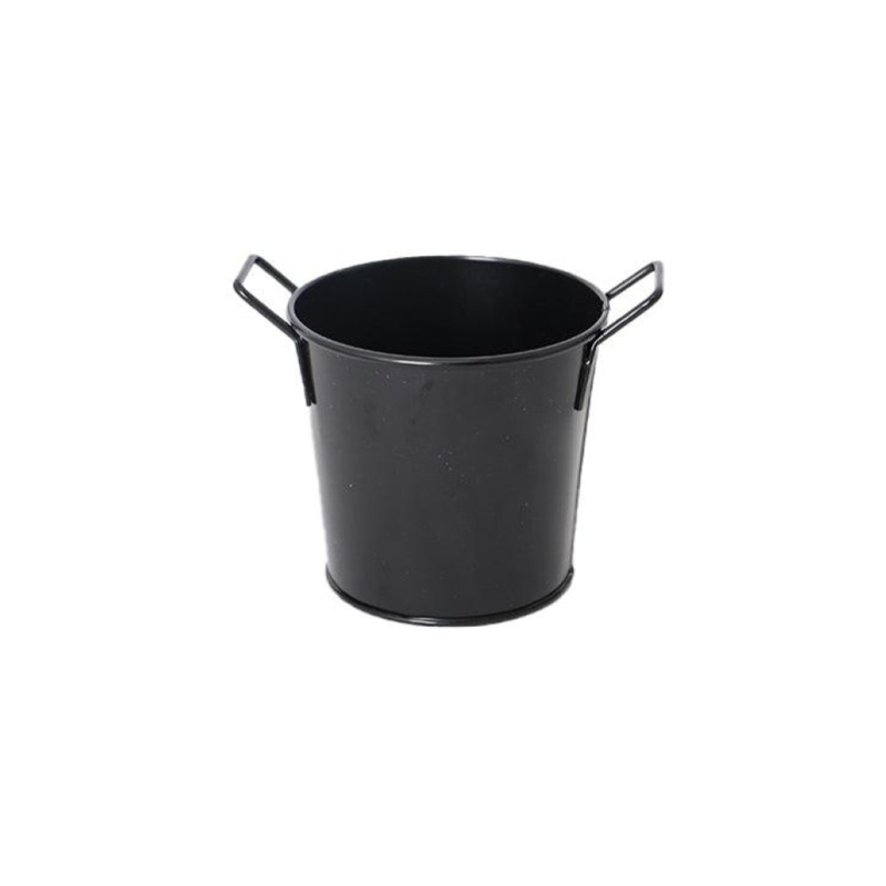 Pot Cover Black 9cm x 8cm