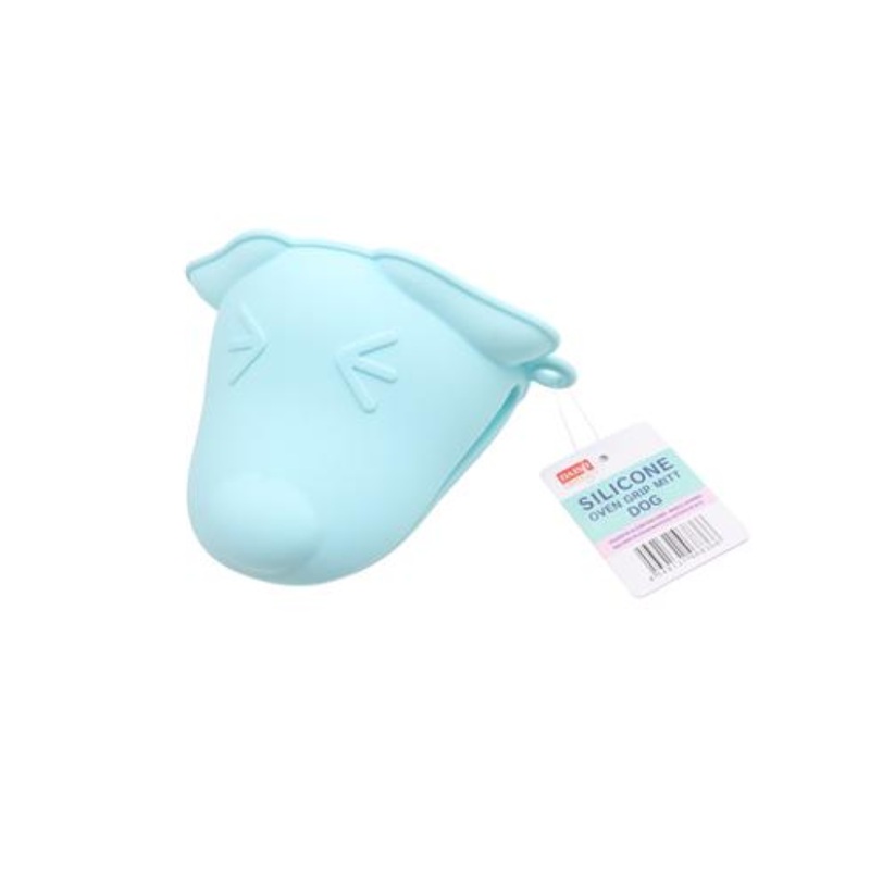 Silicone Oven Grip Mitt Dog