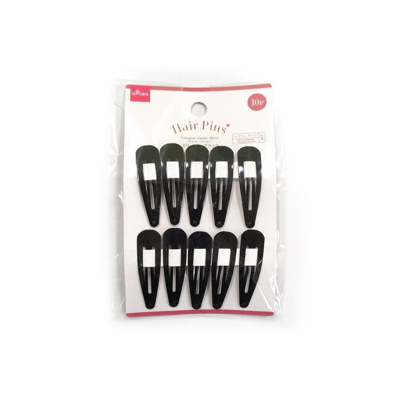 Triangular Hair Pin Black