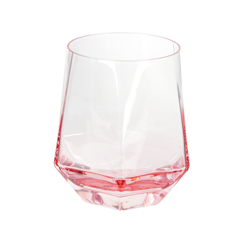 Hexagonal Glass - Pink