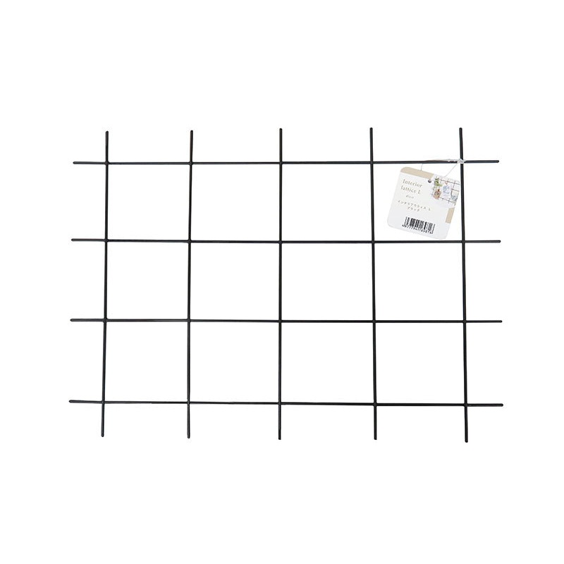 Interior Lattice L Black