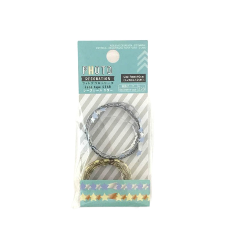 Lace Tape Photo Decoration Star