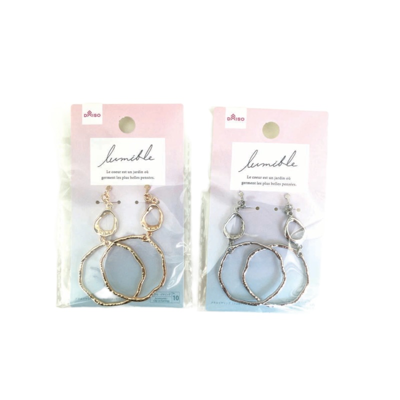 Material Metal Earring Lumifle