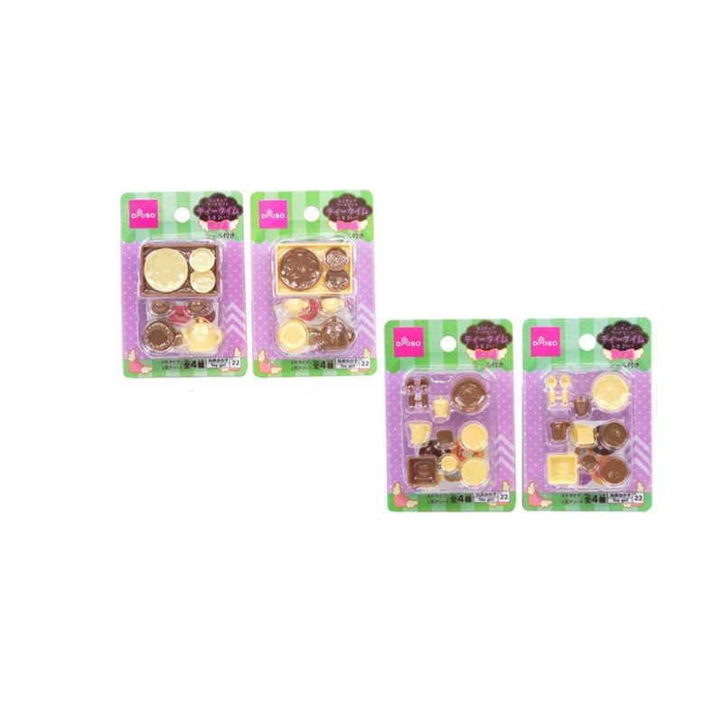 Miniature Food Set Tea Time