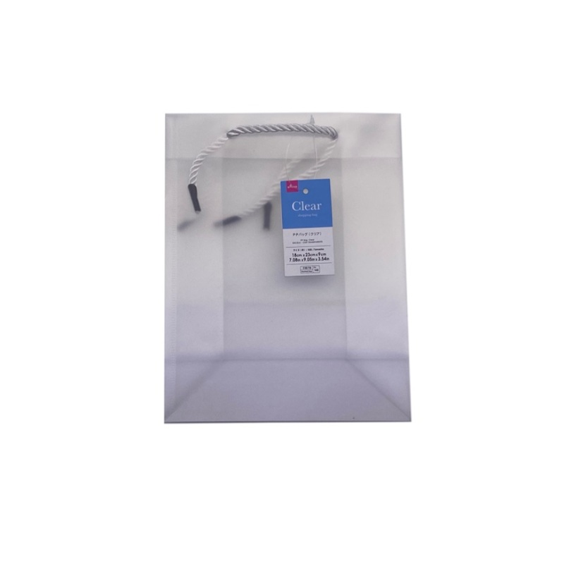 PP Bag Clear 18cm x 23cm x 9cm