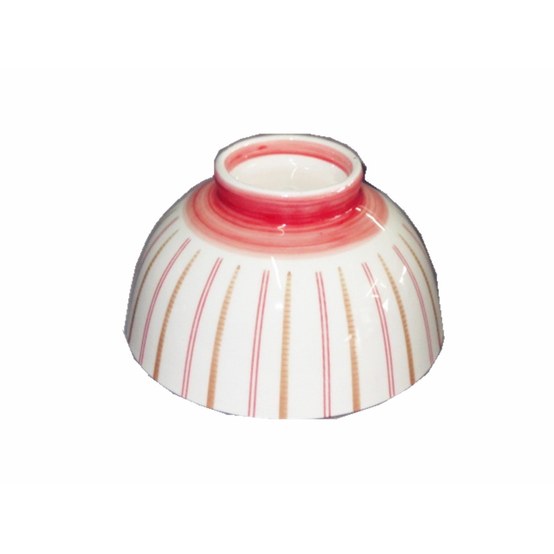 Rice Bowl Twin Stripe Rd 11.5 H6.4Cm