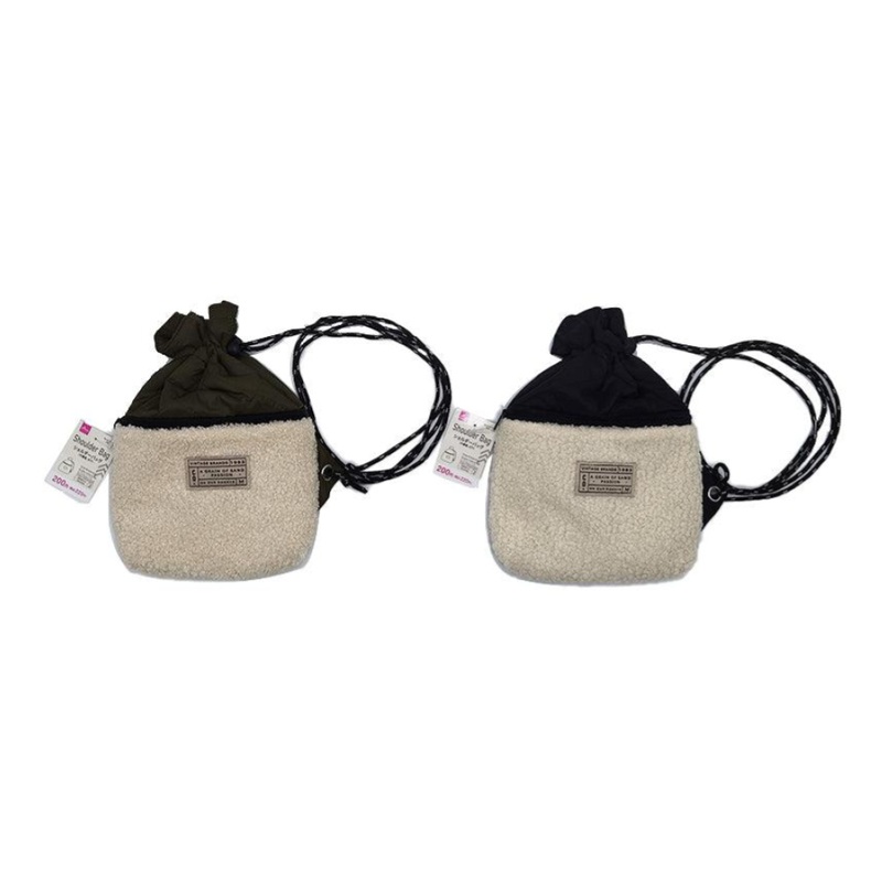 Shoulder Bag Drawstring Boa