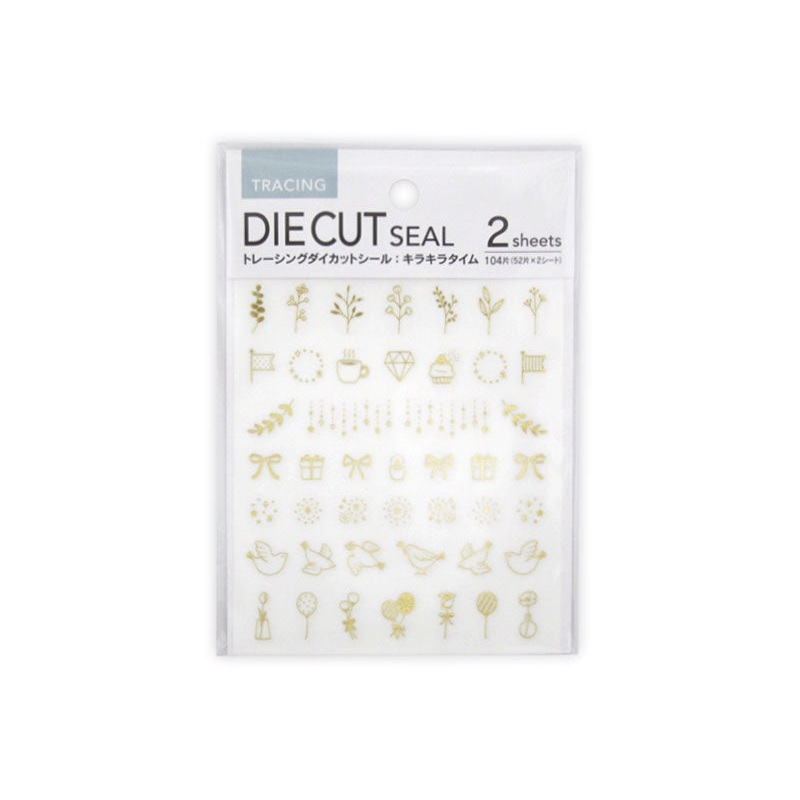 Tracing Die Cut Sticker Kirakira Time